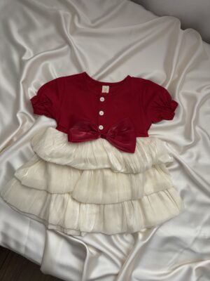 Robe princesse rouge