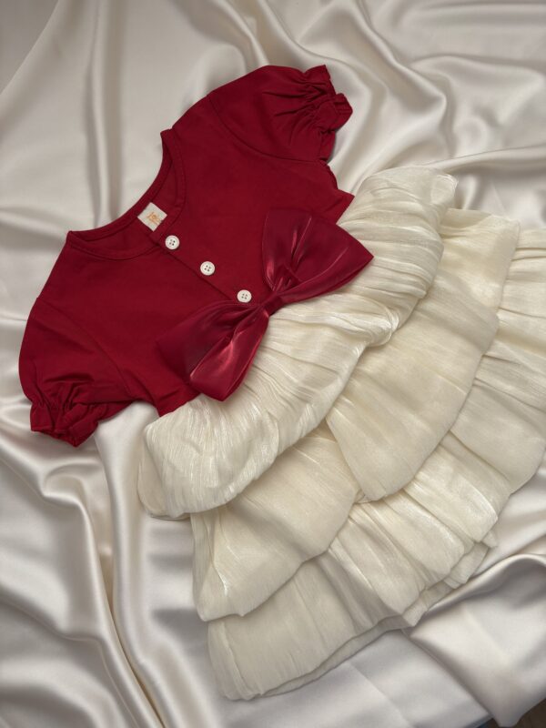 Robe princesse rouge