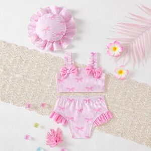Maillot de bain(3piece)🎀🌸